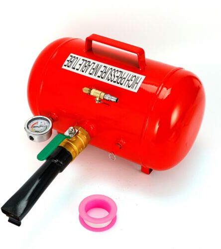 DiLiBee 20L Reifen Reifenfüller Booster Schallkanone Befüllhilfe Airbooster Schockfüller für Motorrad ATV Traktor Autowerkstatt