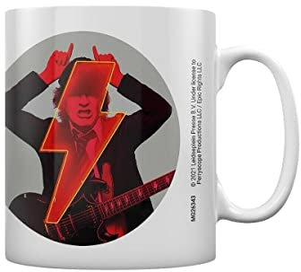 Pyramid International Ac/Dc (Angus Pwr/Up) Mug - 10Oz / 315Ml Ceramic Mug - One Size