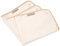 ULLENBOOM ® Frotteebezug für Wickelauflage 2er Set - Weiß Sand - 50x60 cm - Wickelauflagenbezug, Für Wickelunterlage und Wickeltischauflage, Made in EU, OEKO-TEX Materialien, Waschbar bis 60 °C