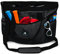 Red Suricata Strandtasche aus Netzstoff, große Strandtasche mit Taschen, Taschen und Strandtaschen für Damen, mit YKK-Reißverschluss, schwarz / schwarz, XL