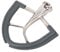 Stainless Steel Flex Edge Beater for KitchenAid Classic&Artisan Tilt-Head 4.5-5 Quart Stand Mixers, Fits for K45SS,KSM75,KSM90,KSM150 Paddle with Silicone Edges Scraper, Dishwasher Safe