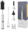 winforhour Electric Cleaning Brush with Electric Bottle Cleaner Set and Straw Brush,Suitable for Kitchen Brush and Baby Bottle Brush.Waterproof IPX65(White)