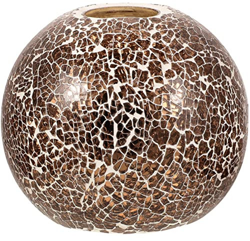 Angoily Mosaik Lampe Mosaik- -lampenschirm Ersatz-vintage-glaskugel-lampenschirm E26 E27- -abdeckung Für Schlafzimmer Nebentisch Wanddekoration Wohnzimmer Deko Modern