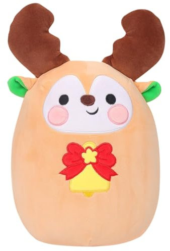 CLIUNT 30cm Weihnachts Elch Plüschpuppe,Weihnachts Kuscheltier,Elch Kuscheltier,Weihnachten Plüsch Kuscheltier,Weihnachten Neujahr Geschenk