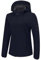 Outdoor Ventures Veste softshell imperméable et respirante pour femme - Veste demi-saison coupe-vent - Veste fonctionnelle avec capuche, bleu clair, S
