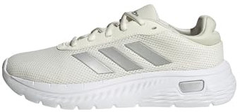 adidas Femme Cloudfoam Comfy Shoes, Off White/Silver met./FTWR White, 42 2/3 EU