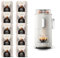 CAFE ROYAL SWITZERLAND PROFESSIONAL Machine à Café CoffeeB Globe Blanc 1.3L avec 90 Coffee Balls Ristretto - 100% Compostables