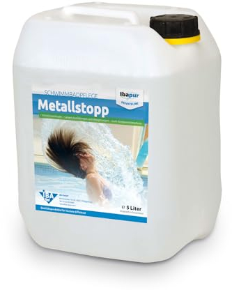IBA 5 l Metallstopp Metallionenbinder Eisenbinder Eisen-Ex Brunnenwasser Pool