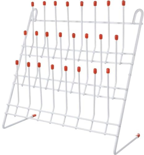 Rejilla De Secado De Tubos, Escurridor De Laboratorio, Cristalería, Soporte De Secado De Vasos, Equipo De Limpieza para Uso Educativo O Científico