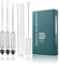 XIESK Alkoholmeter Hydrometer 0-100 VOL% für Alkohol, Destillate, Whisky, Wodka Etc, zur Test von hohe Alkoholgehalt, inkl. Messylinder & DE Anleitung