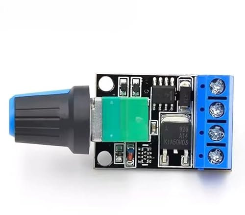 5-15V 10A PWM DC Motor Speed Control Switch Motor Governor Motor Speed Adjusting Module Speed Regulator Fan Speed Controller LED Dimmer Power Controller Stepless Speed Regulation