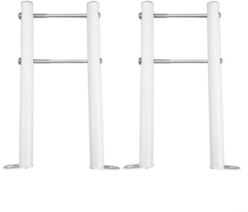 HavenDomicile Pieds de radiateur en acier à faible teneur en carbone pour modèles en fonte élégants et fonctionnels (15 cm)