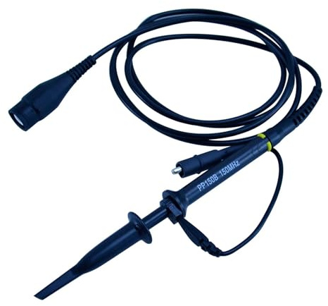 OQEGRGTT Sonda de osciloscopio Digital X1 X10 150Mhz PP-150B Sondas de Prueba de osciloscopio de 130 cm de Longitud for Productos(PP150B-100MHz)