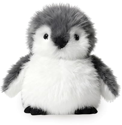 RQcMid Pinguin Kuscheltier, Kuscheltier Pinguin Plüschtier 20 cm, Weiches Stofftier Für Kinder Und Babys, Plüschtier Pinguins Geschenk, Ideal Als Erster Spielbegleiter Und Dekoration