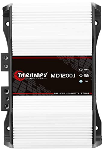Taramp's MD 1200.1 2 Ohms 1200 Watts Class D Full Range Mono Amplifier