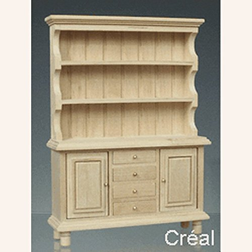 Creal Miniatures Miniatur Puppenhausmöbel Küchenschrank Eich