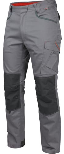 WÜRTH MODYF Bundhose Stretch X - professionelle Arbeitshose für Herren - Bundhose mit Reißverschluss - in der Größe 60 in Grau