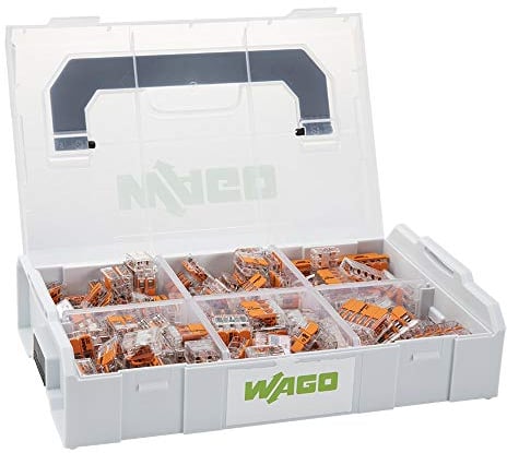 Wago 887-957 - Set morsetti di collegamento L-Boxx Mini - Serie 221 (4 mm2 & 6 mm2)