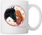 Spreadshirt Ostwind Mika und Ostwind Pferdeliebe Tasse, One size, Weiß