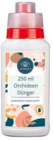 JASKERS® Orchideen-Dünger 250 ml | Vitalisiert Und Stärkt Orchideen-Pflanzen | Premium Flüssigdünger Für Eine Schöne Blüte | Nährstoffreich & Perfekt Zum Umtopfen