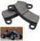 2-teilige Bremsbeläge Kompatibel mit 250ccm ATV China Jinling 250ccm JLA-21B JLA-923 EEC Go Kart UTV