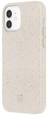 Incipio Organicore Hülle kompatibel mit iPhone 12 / 12 Pro (6,1) [Kompostierbar & planzenbasierende Materialien I 2,4m sturzfest I Qi kompatibles Cover I Stoßfeste Handyhülle] beige