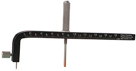 NeeyBing Zirkel-Schneider, verstellbares Schneidwerkzeug zum Schneiden von Druckpapier, Fotopapier, Verbundpapier, Kraftpapier, optischer Film