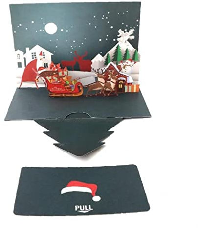 Pop Up Weihnachtskarten Grußkarten Urlaub Weihnachtskarte Saison Grüße Karten Weihnachtskarten