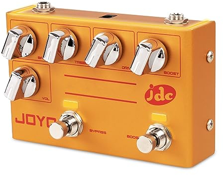 JOYO JDC Signature (TORNADO R-21) - Pedale effetto overdrive a doppio canale con interruttore a pedale indipendente