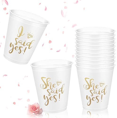 ZoneYan Bachelorette Party Cups Braut Team Tassen (12pcs)