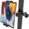 woleyi Square Tube Tablet Mount, Golf Cart Phone Holder with Metal Clamp and Adjustable Arm [Stable & Durable] for iPad, Galaxy, iPhone, 4-12.9 Smartphones & Tablets