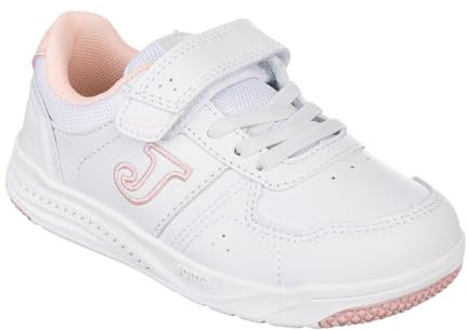 Joma Unisex Kinder Harvard Jr Serie Sneaker, Weiß Rosa, 38 EU