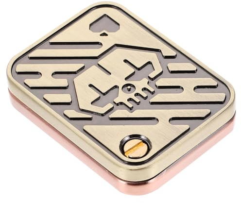 TOYANDONA Magneten Poker 4 Stück Münze Schieben Gadget- Für Männer Für Männer Spielzeuge Tally Spielkarten Zappelspielzeug Magnetisches Zappeln Metall Poker Unruhig Schieberegler Büro