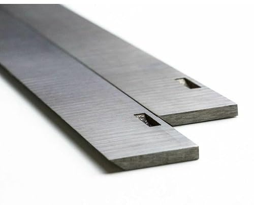 XWTOOL 2 Stück 260 x 20 x 3 mm Hobelmesser HSS for for DewaIt D27300, for DewaIt DW50 Hobel Elektrohobel Elektrowerkzeug-Zubehör