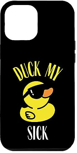 Hülle für iPhone 14 Plus Duck My Sick Lustige süße Gummi-Enten-Sonnenbrille Dirty Joke