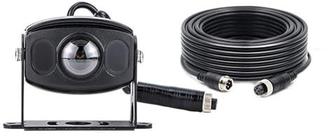 Rückwärtskamera 165 ° AHD 1920 * 1080P Auto Rückansicht Kamera IR Infrarot Nachtsicht WDR Fahrzeug Kamera Für Bus LKW Auto Rückansicht Kamera(Add 5M Cable)