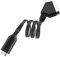 Tofficu Adaptador Scart a Vídeo y Audio Compatible Televisores de Usar para de Entretenimiento Color Negro