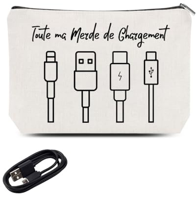 ShiQiao Spl Sac de Rangement Électronique Pochette Câble De Voyage Trousse pour Accessoires Électroniques Toute ma Merde de Chargement Organisateur Câbles Chargeur Portable Voyage