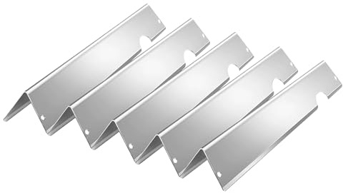 Barre Flavorizer in acciaio inox per Weber Genesis II/LX 300, set per barbecue e piastra di trasferimento di calore Genesis II LX E/S-340 E-310 E-315 E-335 E-330 S-335, piastra di calore da 43,4 cm