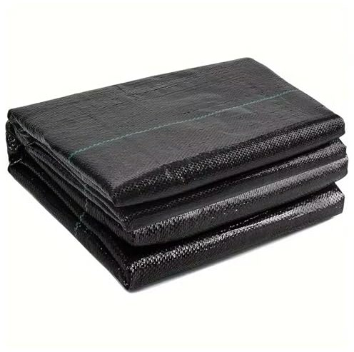 DIWAL Gartenvlies Unkrautvlies, Unkrautbarriere Folie, Bodengewebe Für Garten, Kies, Einfahrt, Terrasse, Blumenbeete, Unkrautkontrolle Robust, UV-beständig, Einfach Zu Verlegen(1m x 20m)