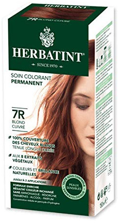Herbatint Couleur Blond Cuivré - 7R - 150ml