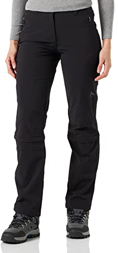 McKINLEY Damen Mandorak Abzipphose, Schwarz, 40 EU
