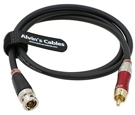 Alvin's Cables Cavo audio digitale (S/PDIF) tra un server musicale e un DAC BNC a Phono