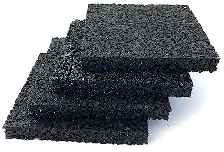 4x Antivibration Gummipads Vibrationsdämpfer Waschmaschine Trockner Pad Schwingungsdämpfer Gummi