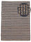 carpetfine Juteteppich Lara Blau 120x170 cm | Moderner Teppich für Wohn- und Schlafzimmer