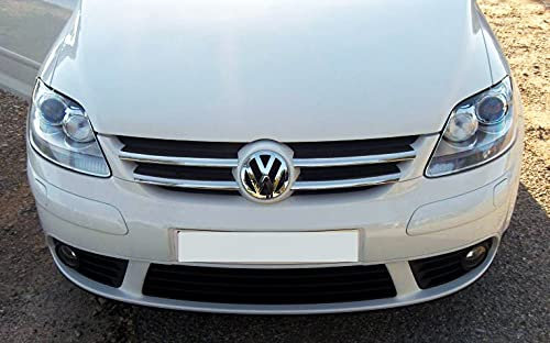 Luxyline Baguette de calandre chromée pour VW Golf 5 Plus
