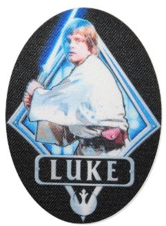 alles-meine.de GmbH Star Wars Luke Skywalker 8 cm * 11 cm Bügelbild Aufnäher Applikation The Clone Wars Starwars Flicken