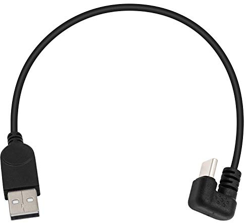 Maxhood USB C Cable U Shaped, 180 Degree Angle USB Type C Fast Charging Cord Short for Samsung Galaxy S9 S8 Note 9 8, MacBook, and more Type C Devices, 12inch/30cm