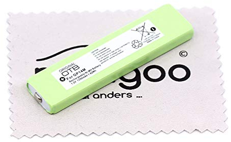 Ersatz Akku passend für Sony MZ-E10, MZ-E909, MZ-NH900, MZ-N1, MZ-NF810CK, MZ-R909, R900, R91, R55 MP3-Player Akku OTB mit mungoo Displayputztuch