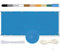 MEEYI Paravent de Balcon Opaque confidentialité Écran Jardin 75x200cm Protection UV, Résistant aux déchirures, Intempéries, avec Oeillets, Attaches de câble et Cordons Bleu